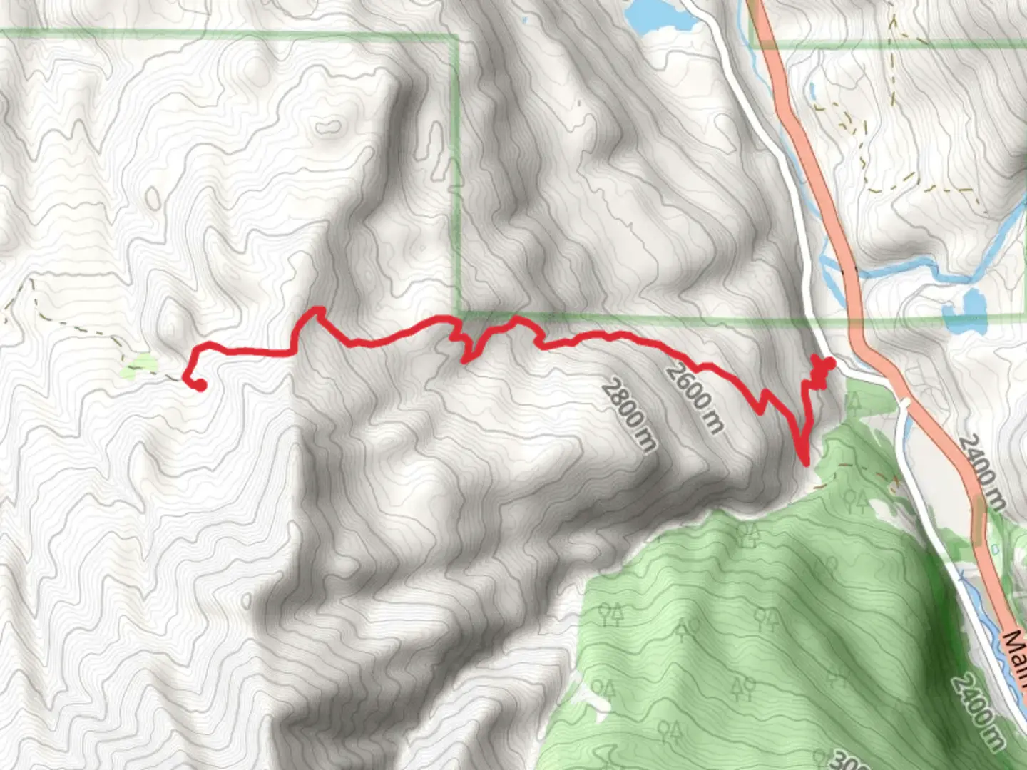 An image depicting the trail Dallas Trail Point to Point and its surrounding area.