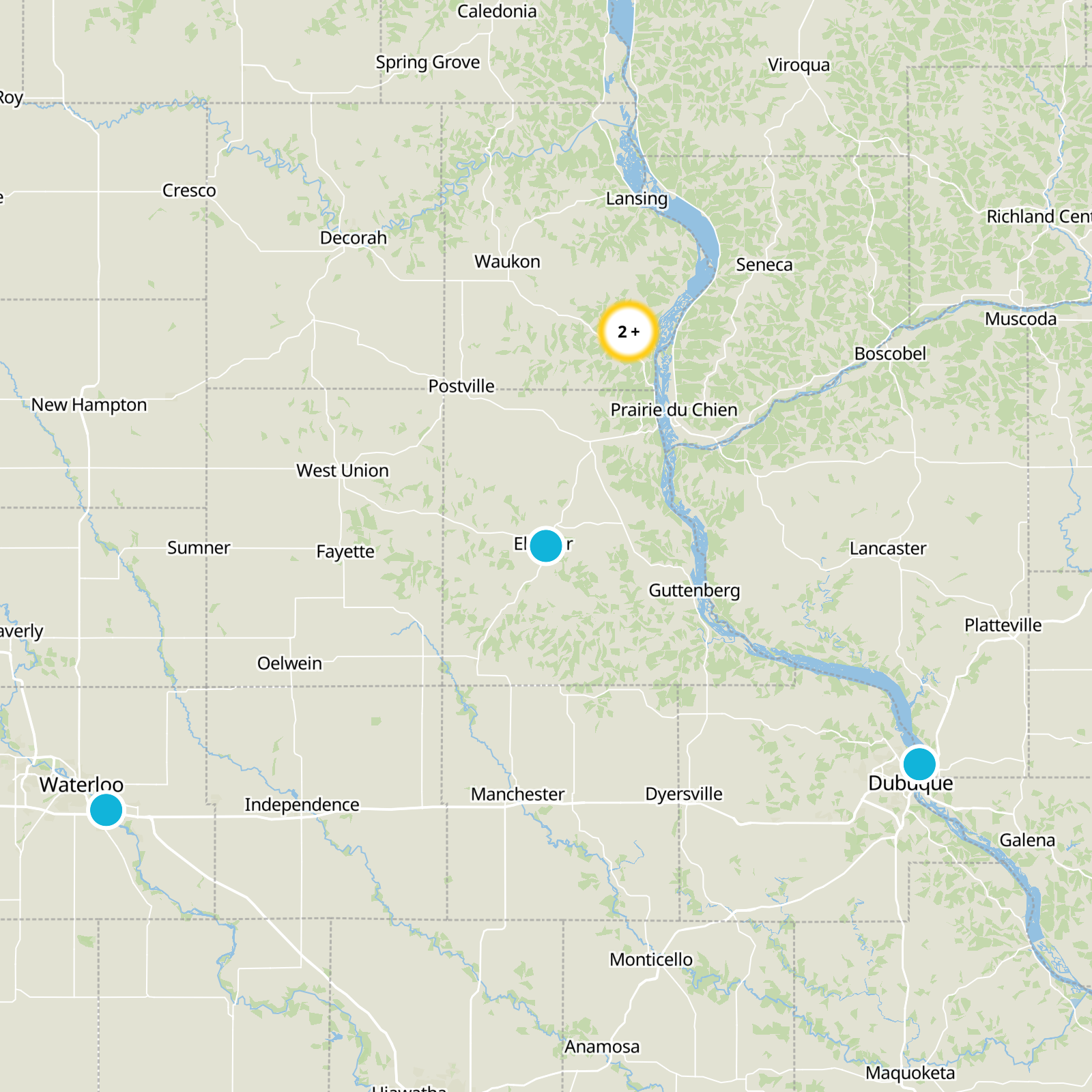 Clayton County Static Map