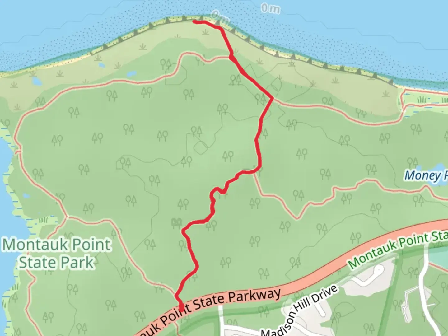 An image depicting the trail Seal Haul Out Trail and its surrounding area.