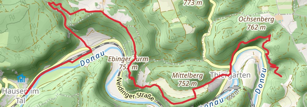 Martinusweg Regionalweg Süd-West stage 2 Map