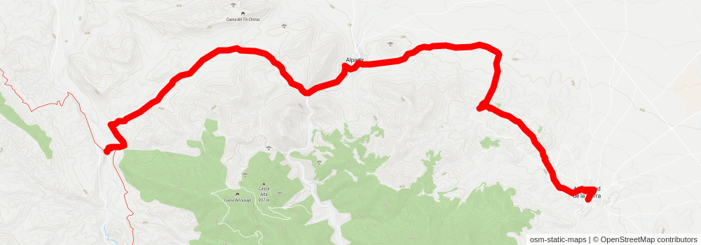 GR 90 - Aguaron PR Z 13 stage 2 Map