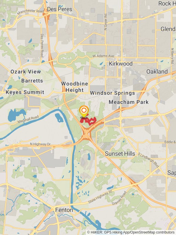 Tanglevine, Hickory Ridge and Broken Ridge Loop