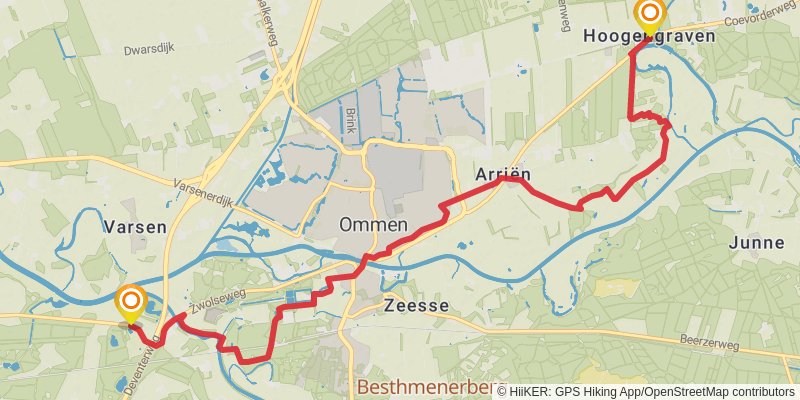 Maarten Van Rossumpad stage 15 Map