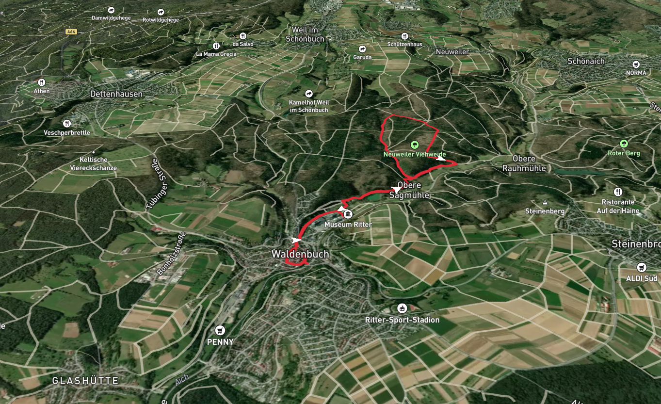 Hirtensitz via Kesslerhauweg