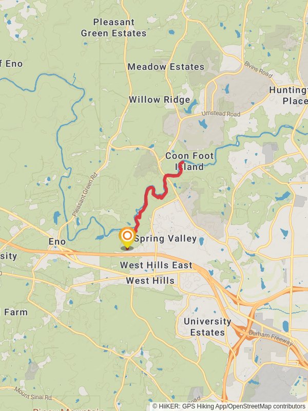 Eno River - Laurel Bluffs Trail