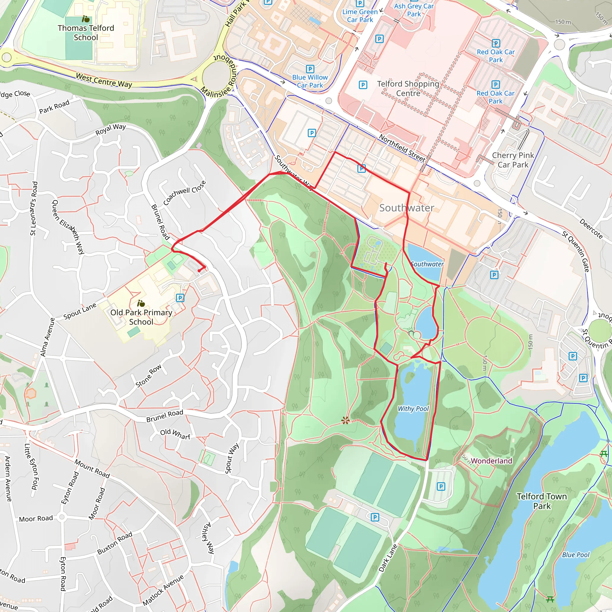 Malinslee mobile static map