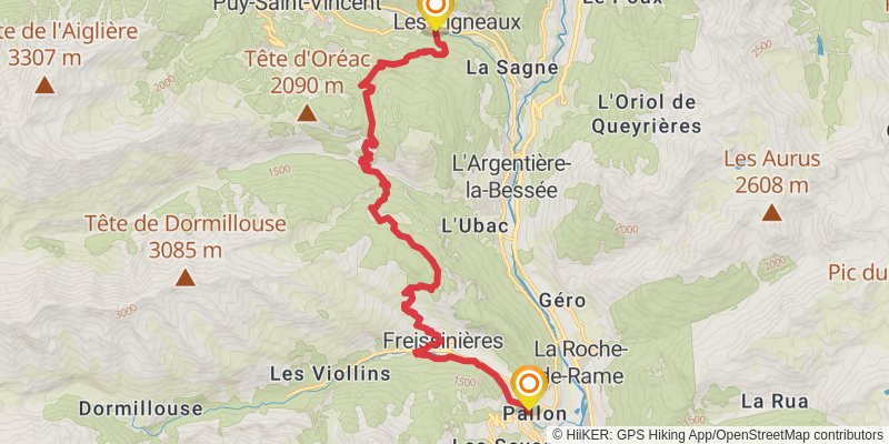 Via Domitia alt 1 Map