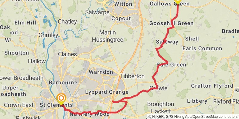 Malvern Link stage 2 Map