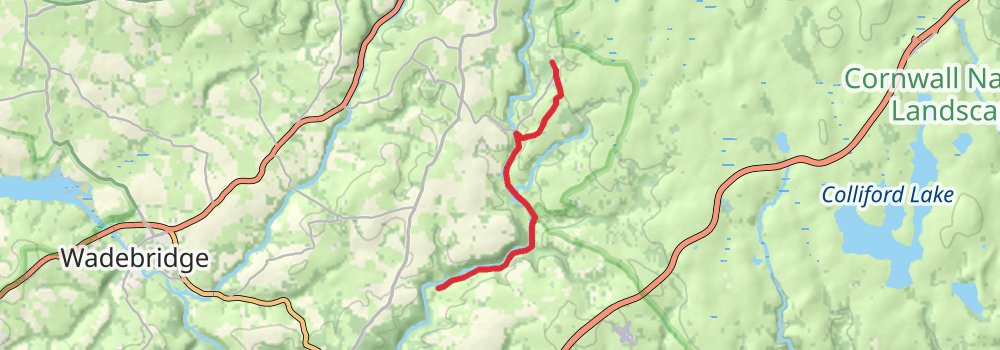 Land's End To John O'Groats stage 7 Map
