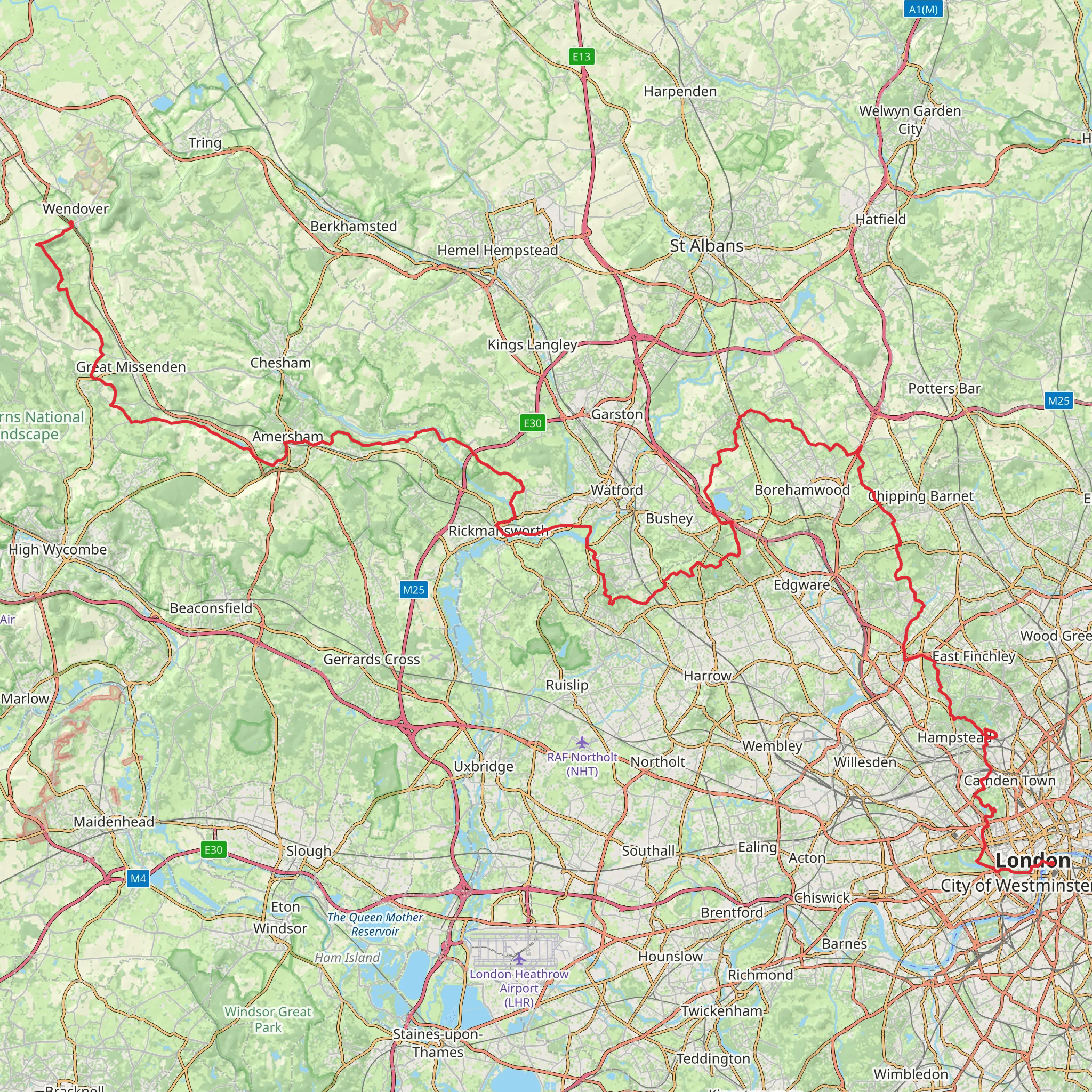 Gerald Colton Way mobile static map