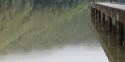 An image depicting the trail Lake Daniell Track and its surrounding area.