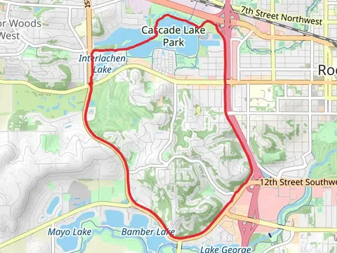 CO 22, Salem Road and Cascade Creek Loop Trail