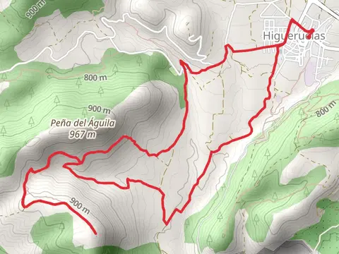 Route of the Peña del Rodeno PR CV 393