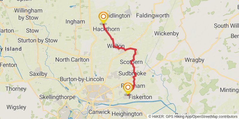 Towers Way stage 7 Map