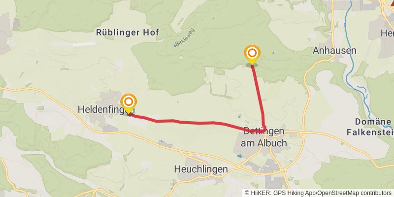 Albschäferweg alt 2 Map