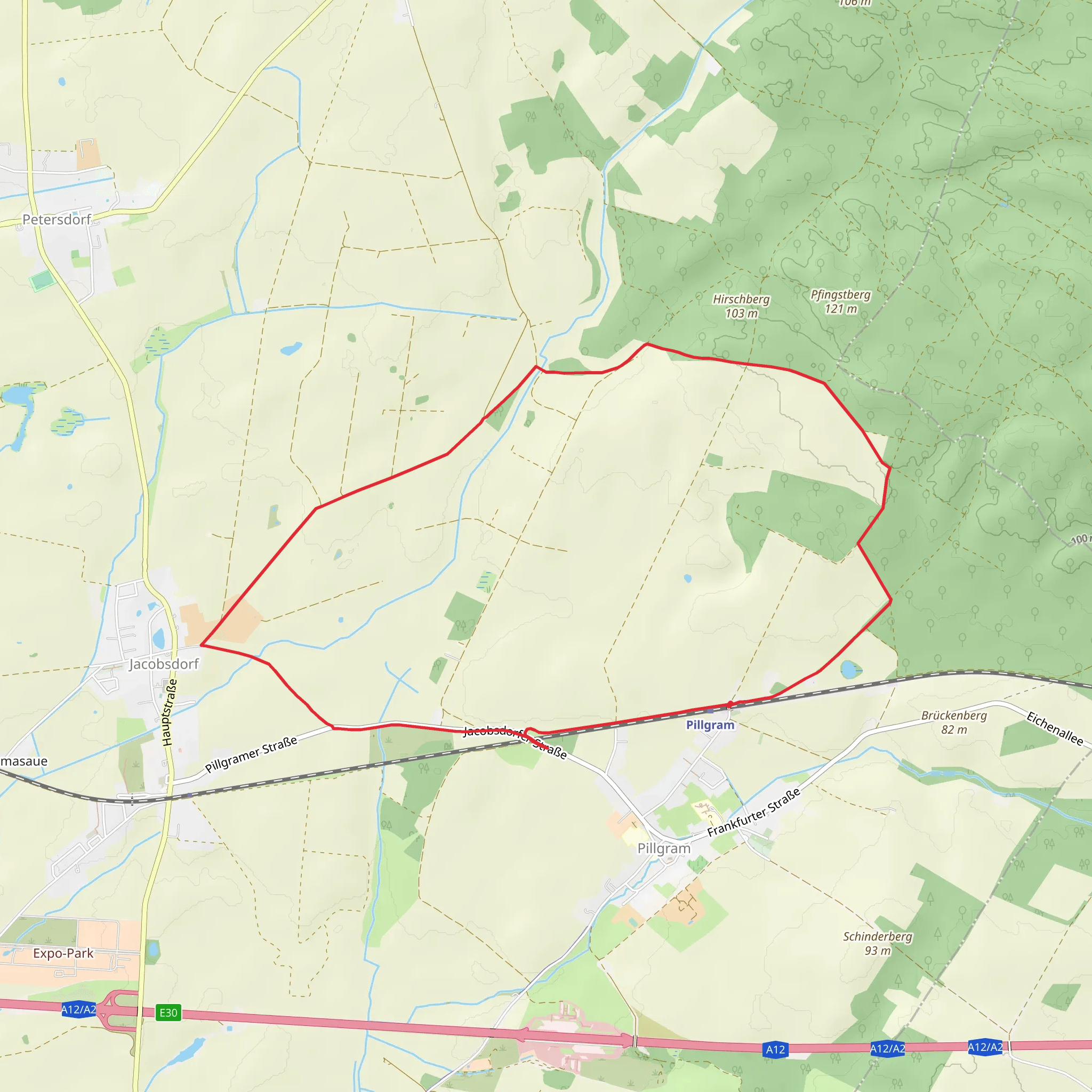 Pillgram Loop mobile static map
