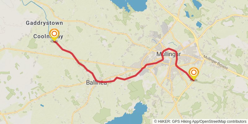 Royal Canal Greenway stage 3 Map