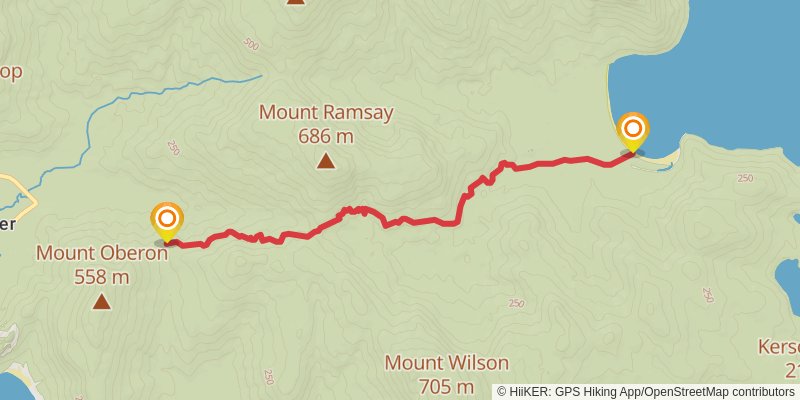 Wilsons Promontory - Sealers Cove Trail stage 2 Map