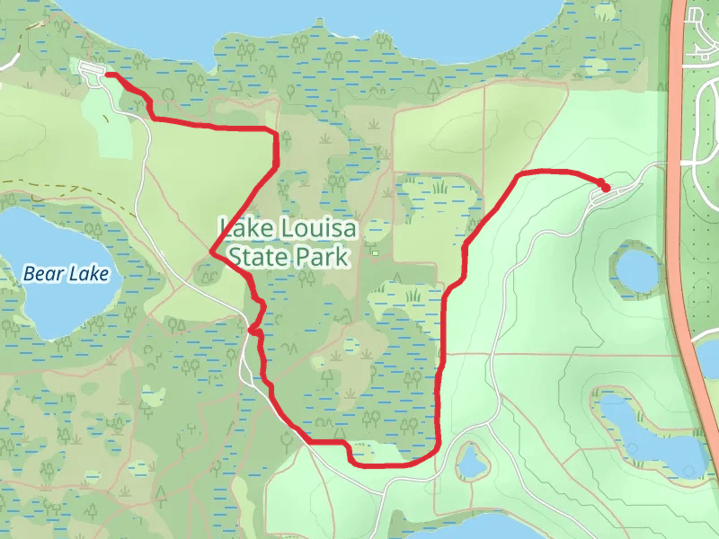 Lake Louisa South Shore Walk