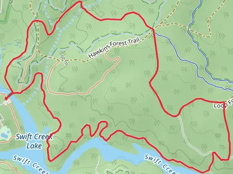 Co-Op Trail and Forest Exploration Trail Loop