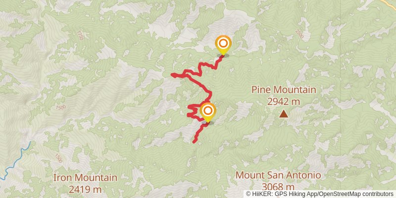 Fish Fork Trail stage 2 Map
