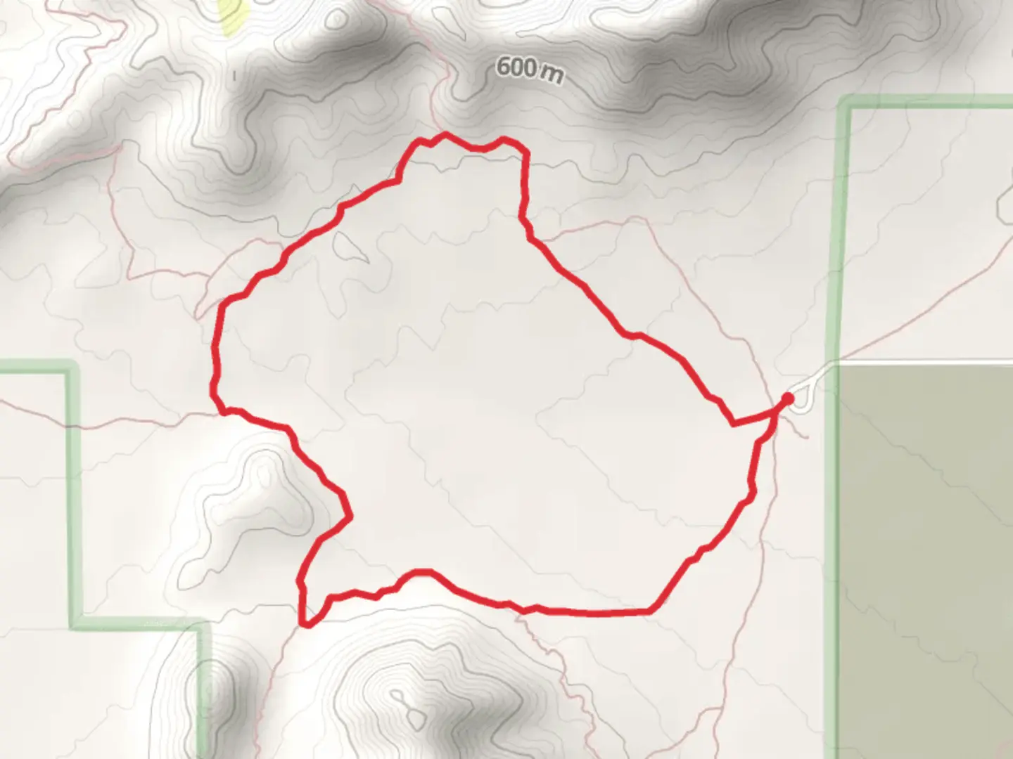 An image depicting the trail Goldmine - San Tan - Moonlight Loop Trail and its surrounding area.