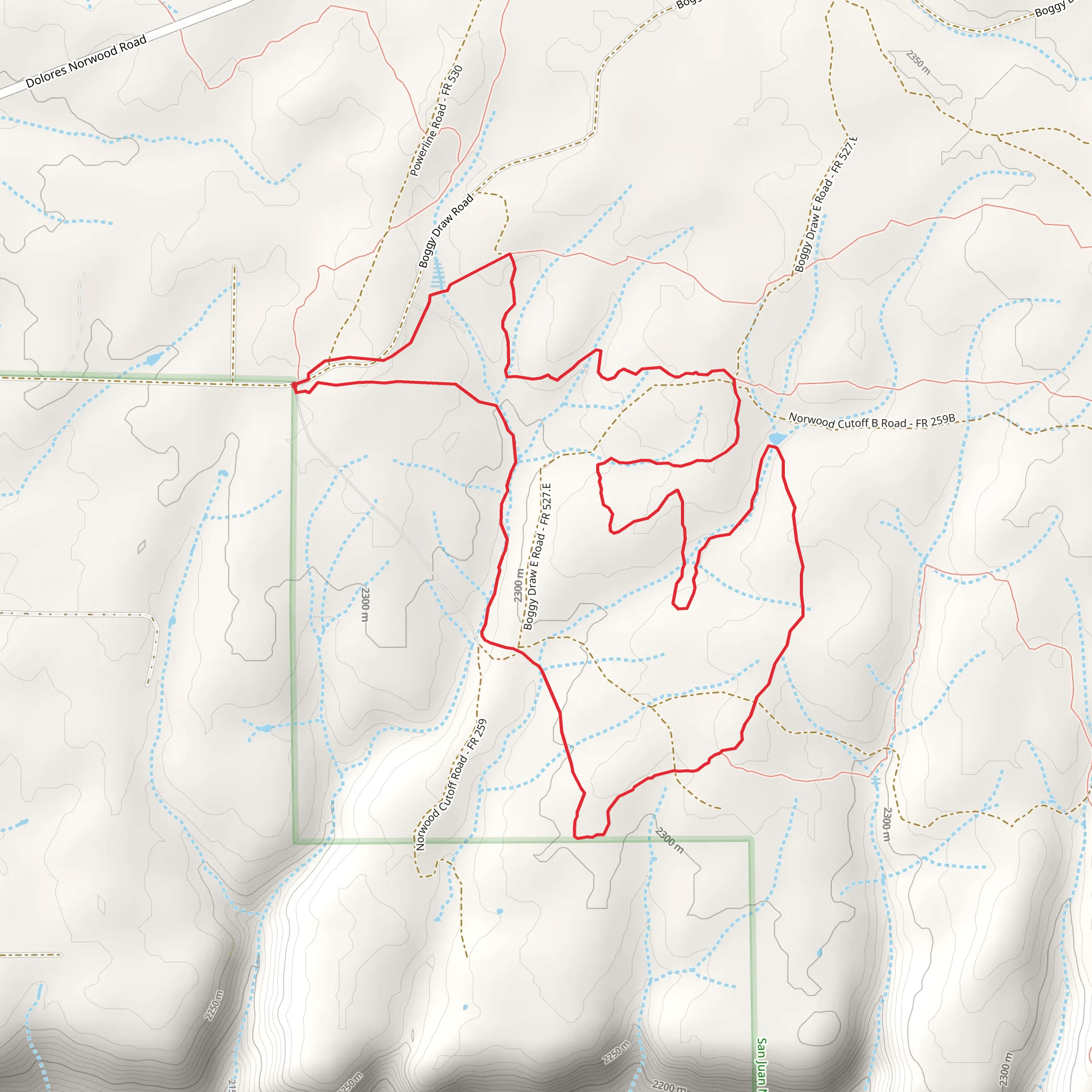 Maverick's Loop mobile static map