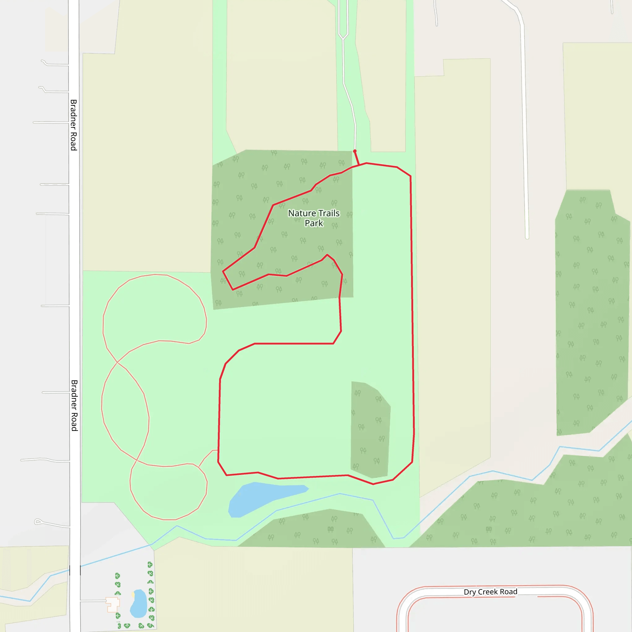 Nature Trails Park Loop mobile static map