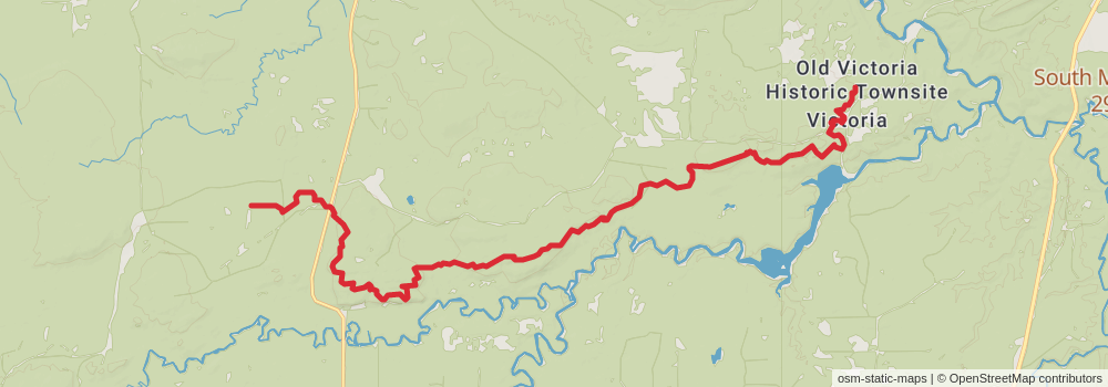 American Perimeter Trail - North Country Primary stage 113 Map