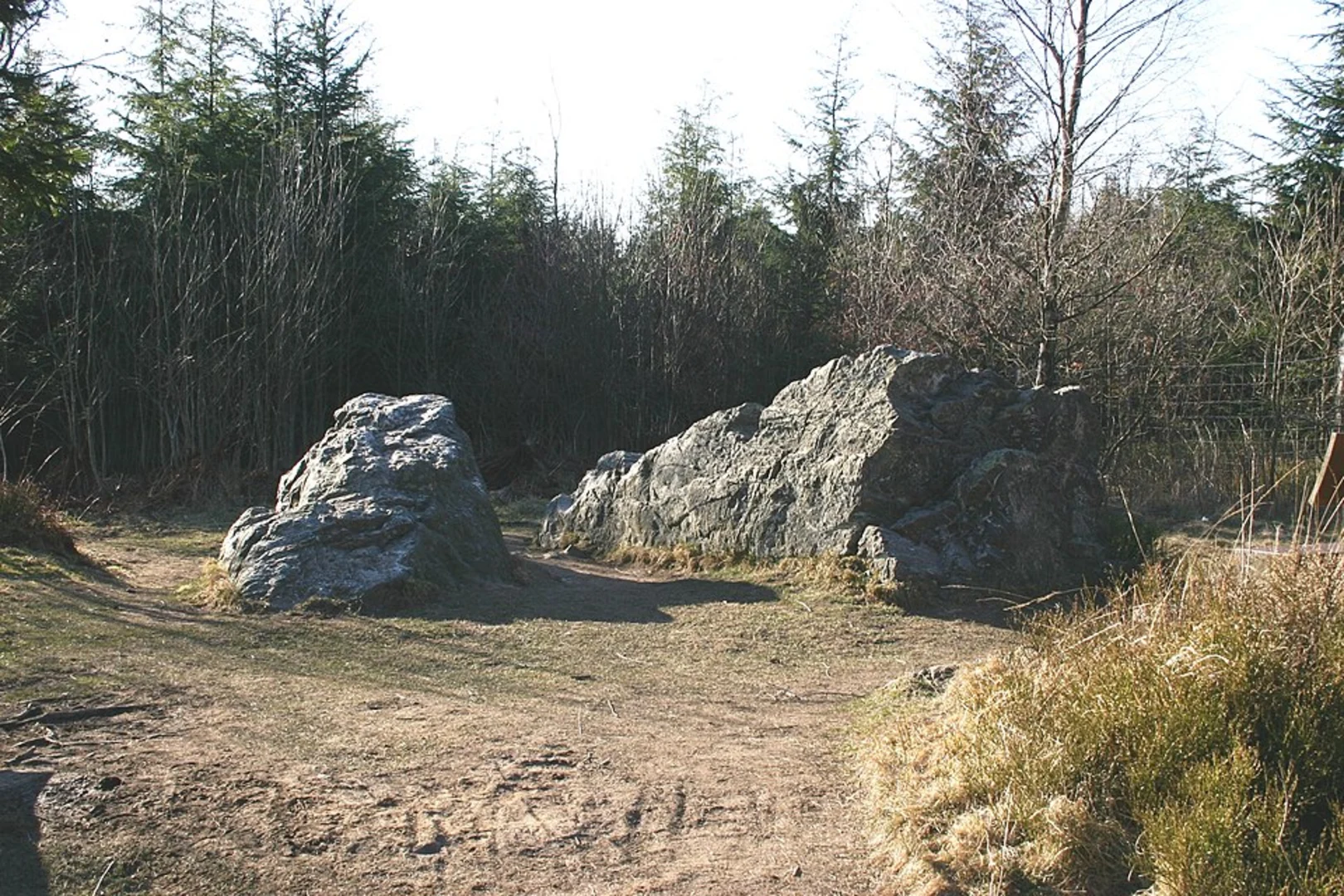 An image depicting the trail GR 15 and Herzogenhugel - Brackvenn Loop and its surrounding area.