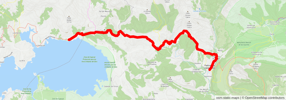 GR 1 Sender Historic stage 65 Map