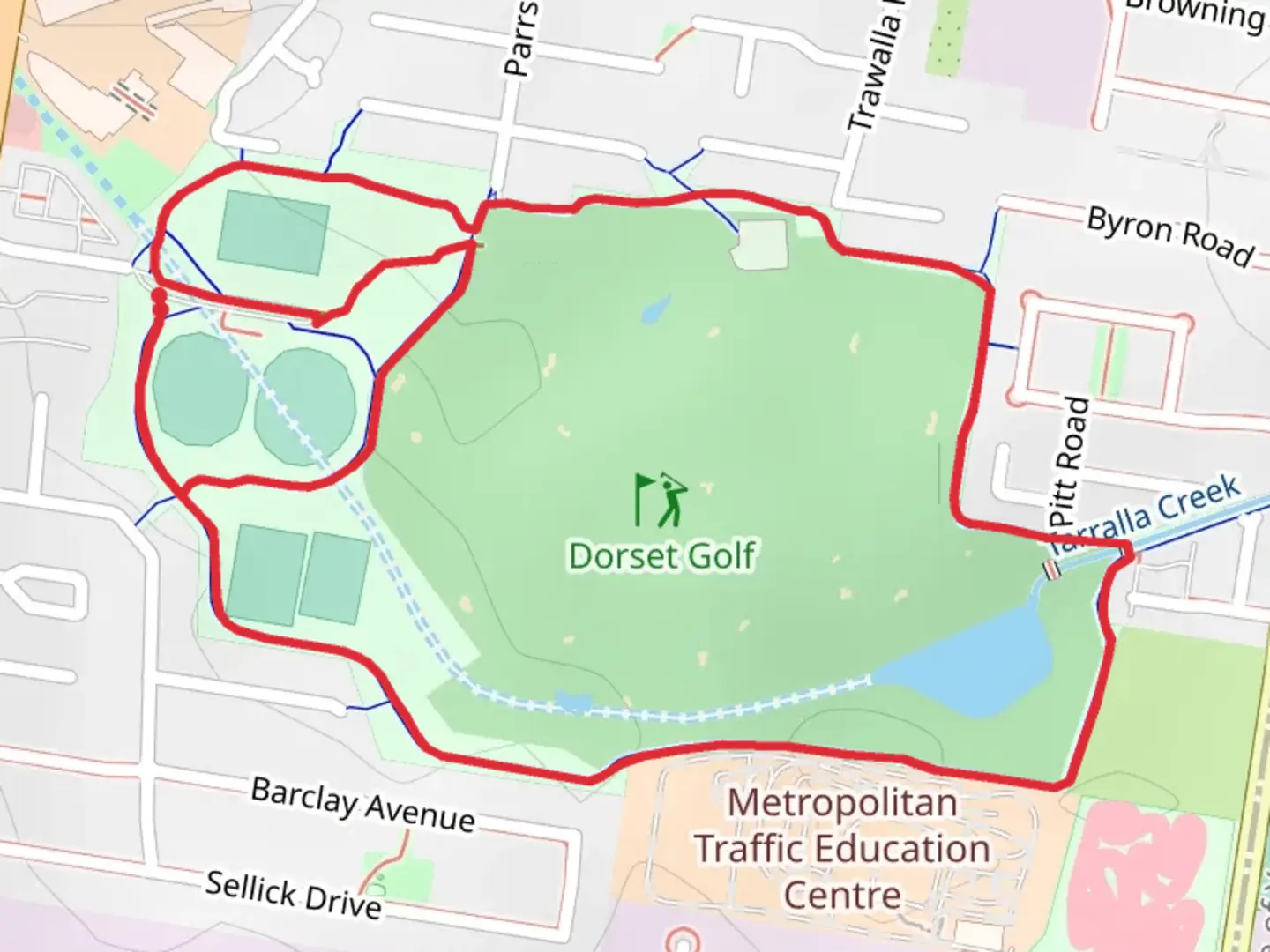 An image depicting the trail Dorset Recreation Trail and its surrounding area.