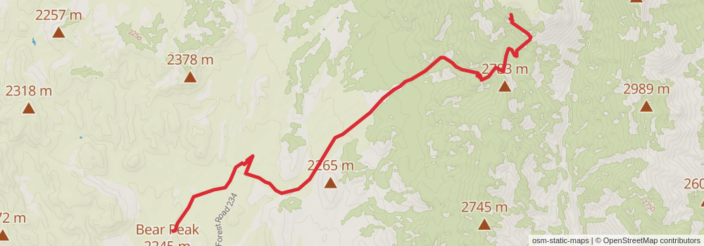 Grand Enchantment Trail stage 53 Map