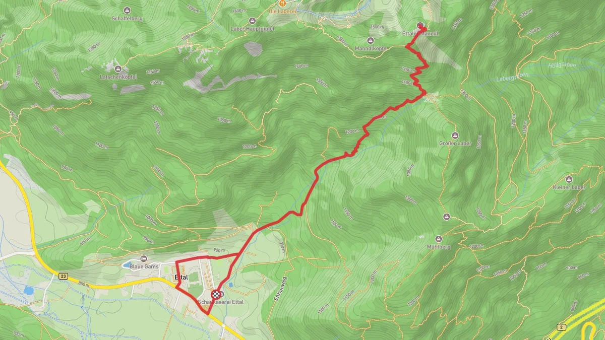 Ettaler Manndl Peak Walk from Ettal