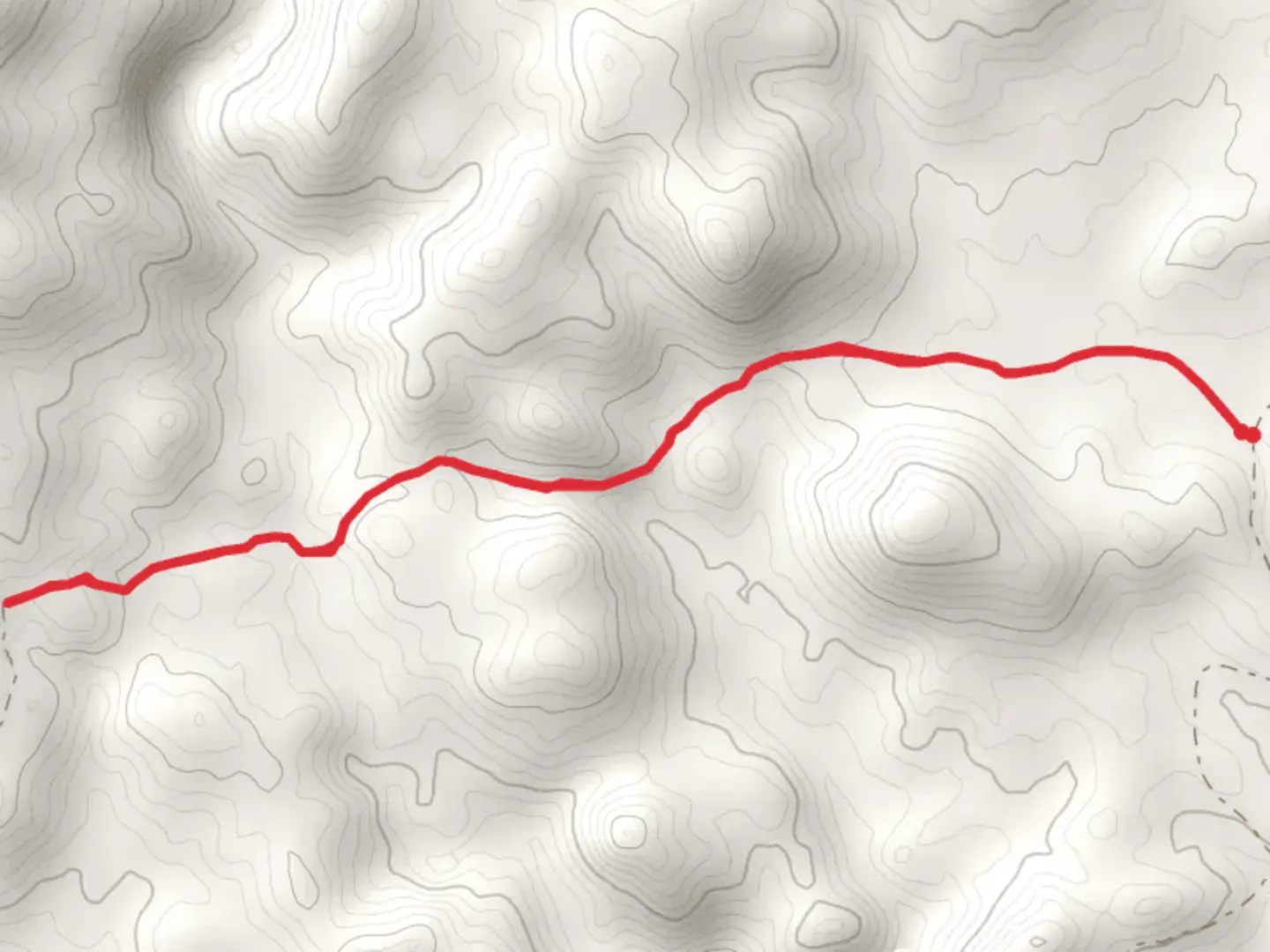 An image depicting the trail Shivers Trail and its surrounding area.
