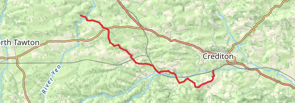 Land's End To John O'Groats stage 13 Map