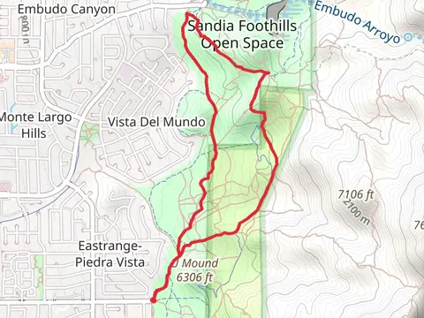 Sandia Foothills Open Space Loop