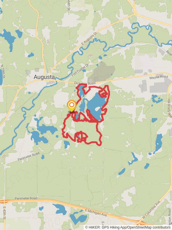 Eagle Lake via Yellow, Green Trail