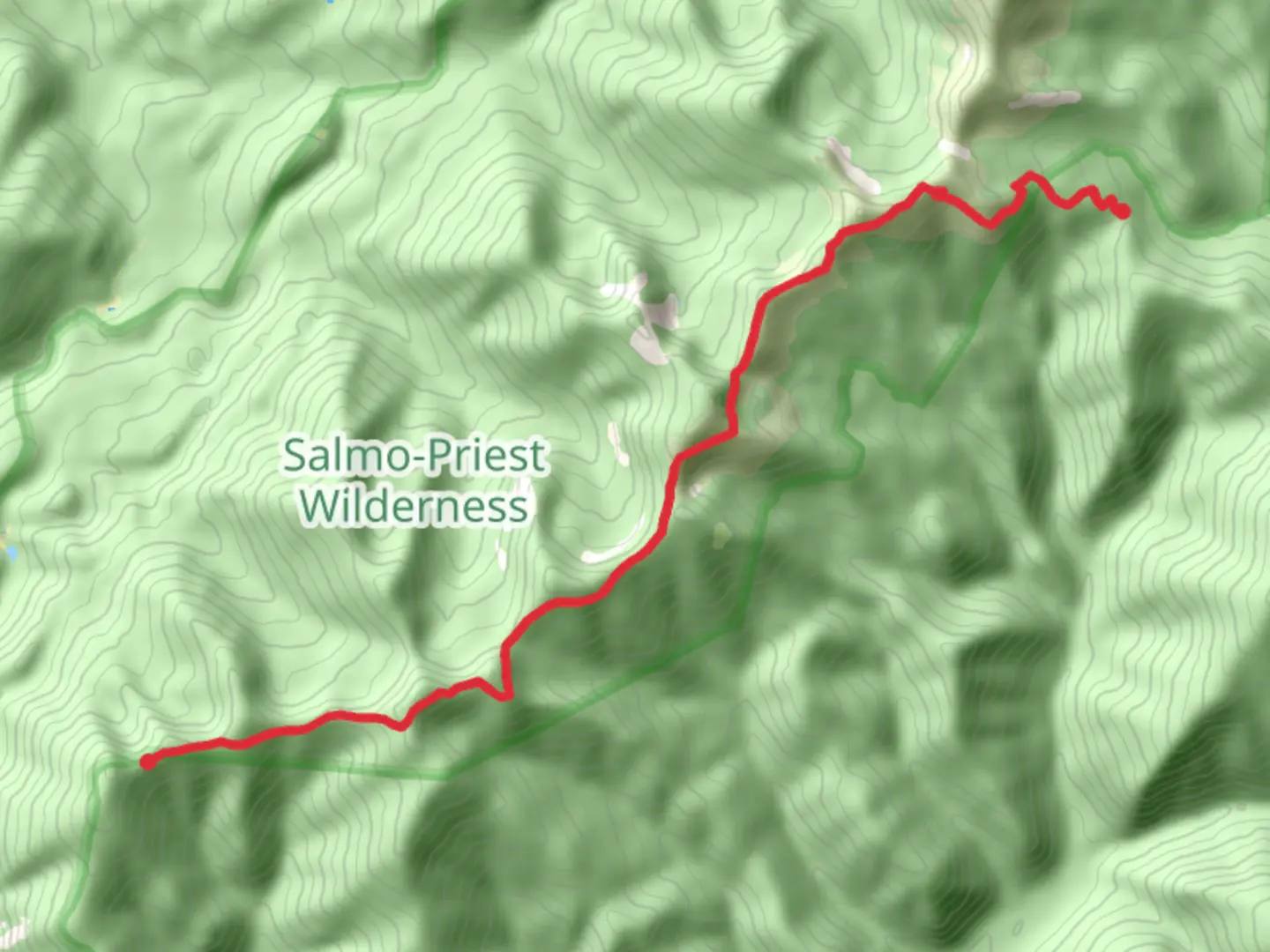 An image depicting the trail Crowell Ridge Trail and its surrounding area.