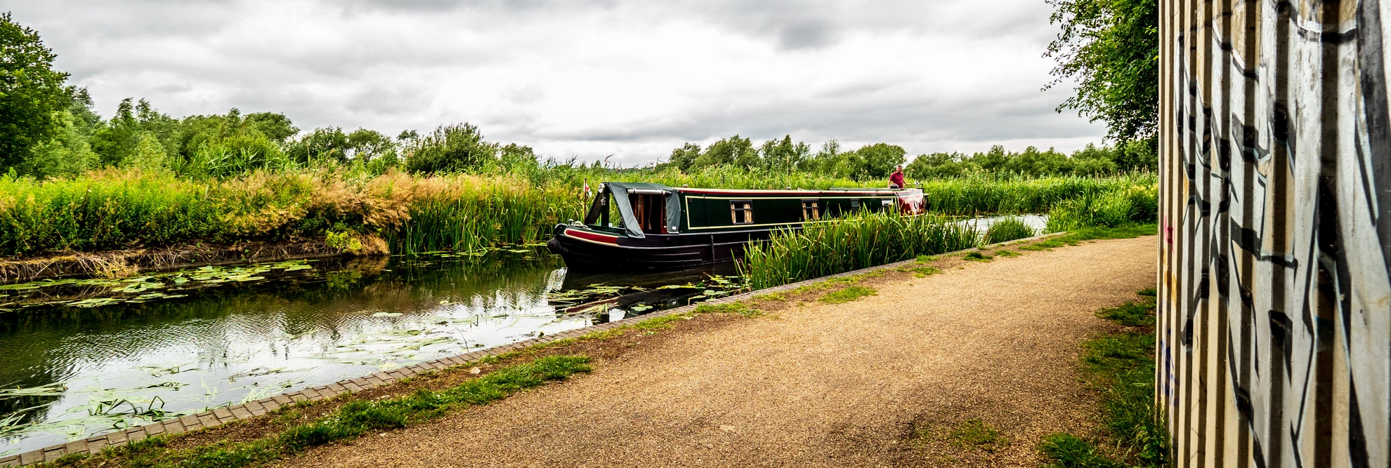 An image depicting the trail Grand Union Canal Walk - Northampton Arm and its surrounding area.