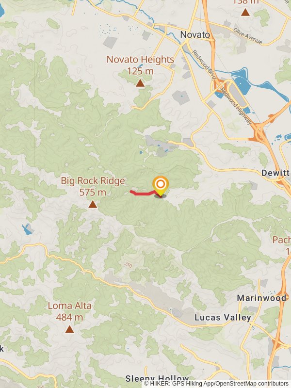 Buck Gulch Falls Trail