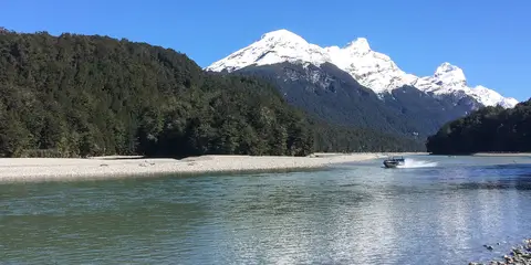 An image depicting the trail Five Passes Route and its surrounding area.