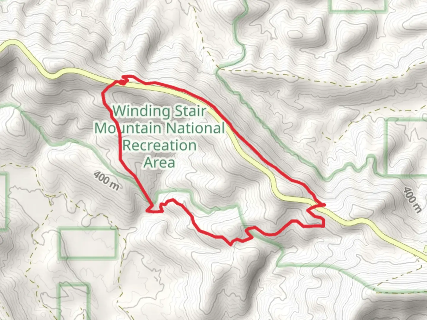 An image depicting the trail Billy Creek and Ouachita Loop Trail and its surrounding area.