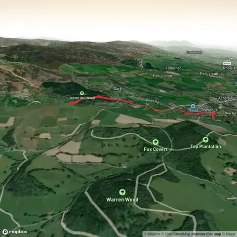 Sun Trevor to Pontcysyllte Aqueduct