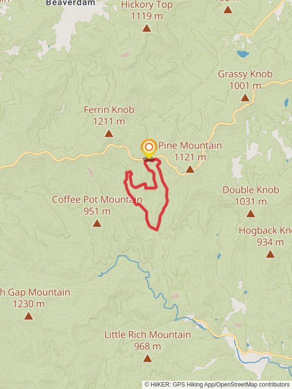 Bad Fork Trail and Wash Creek Road Loop