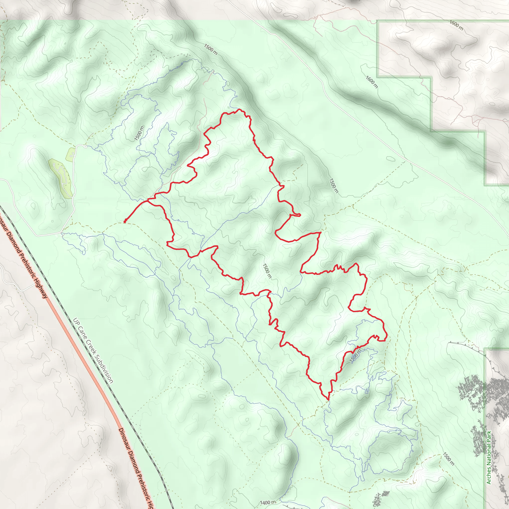 Megasteps, UFO and Dino Flow Loop mobile static map
