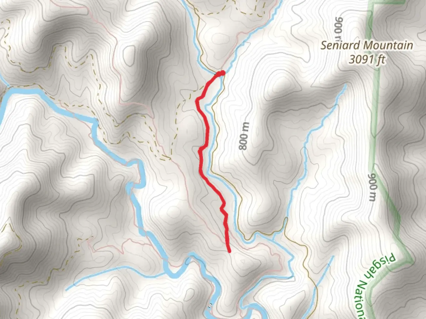 An image depicting the trail Wash Creek Trail and its surrounding area.