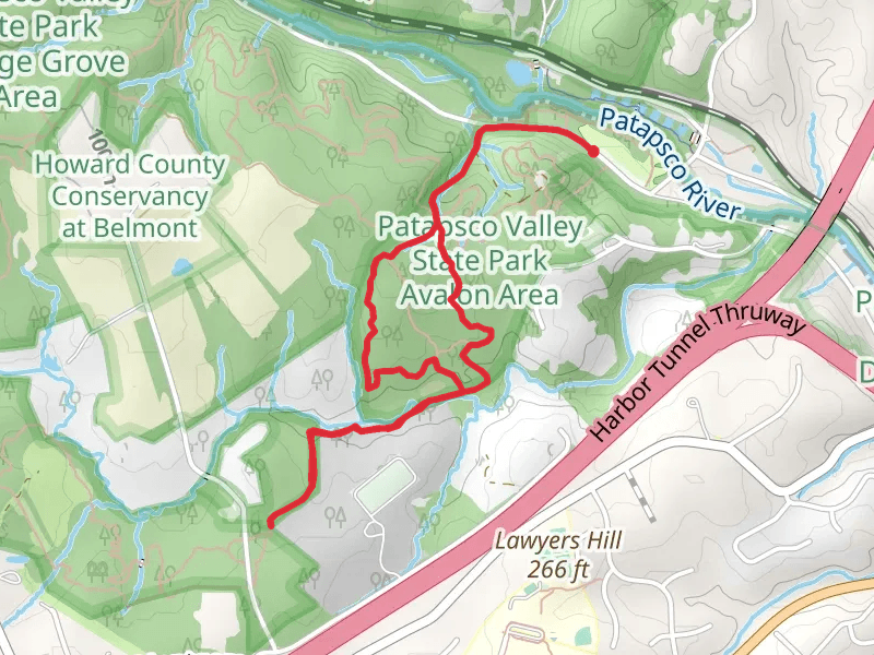 Rockburn Branch and Hop the Snake Loop Trail