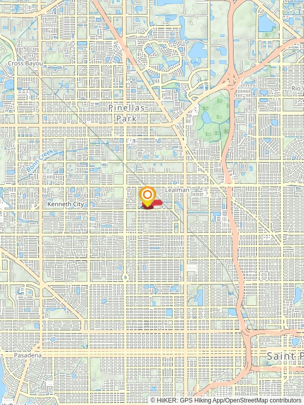 Raymond H Neri Community Park Loop mobile static map