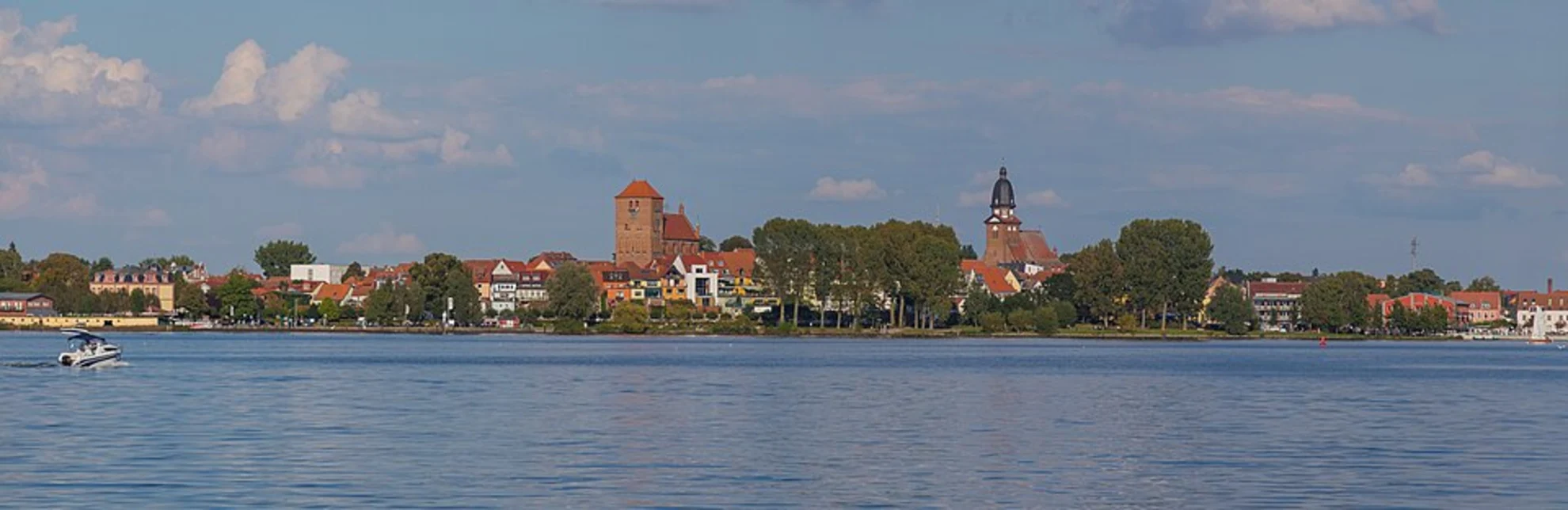 An image depicting the trail Müritz Nationalpark Weg and its surrounding area.